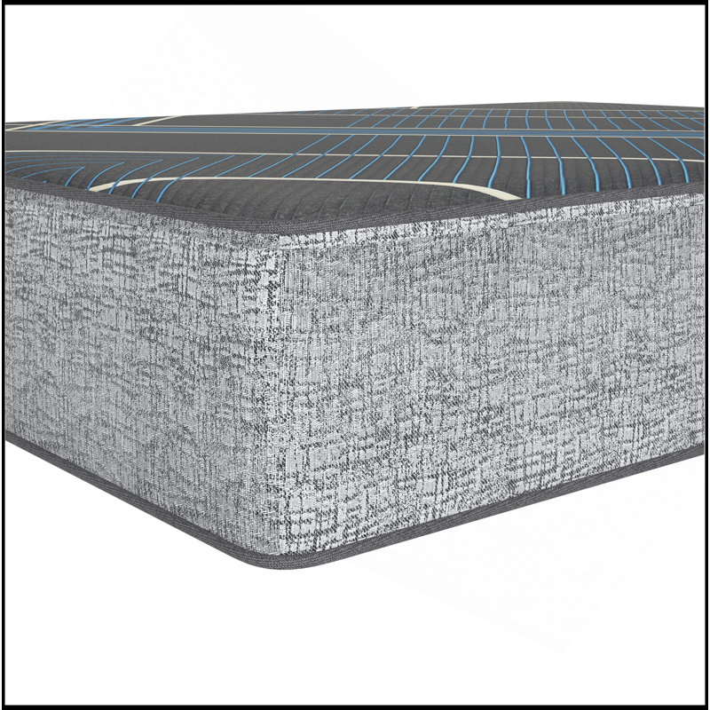 Tempagel By Restonic 13" Smooth Top, Lux Firm Mattress, California King