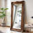 French-Style Vintage Engraved Rectangular High-Definition Full-Length Mirror-118509701