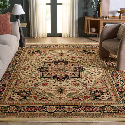 Tapis oriental ivoire / rouge Klose