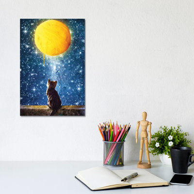 «A Yarn of Moon» par Diogo Verissimo - impression sur toile tendue