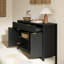 55.1'' Sideboard Buffet Cabinet with 2 Drawers & 4 Doors, Adjustable Shelves-926447123