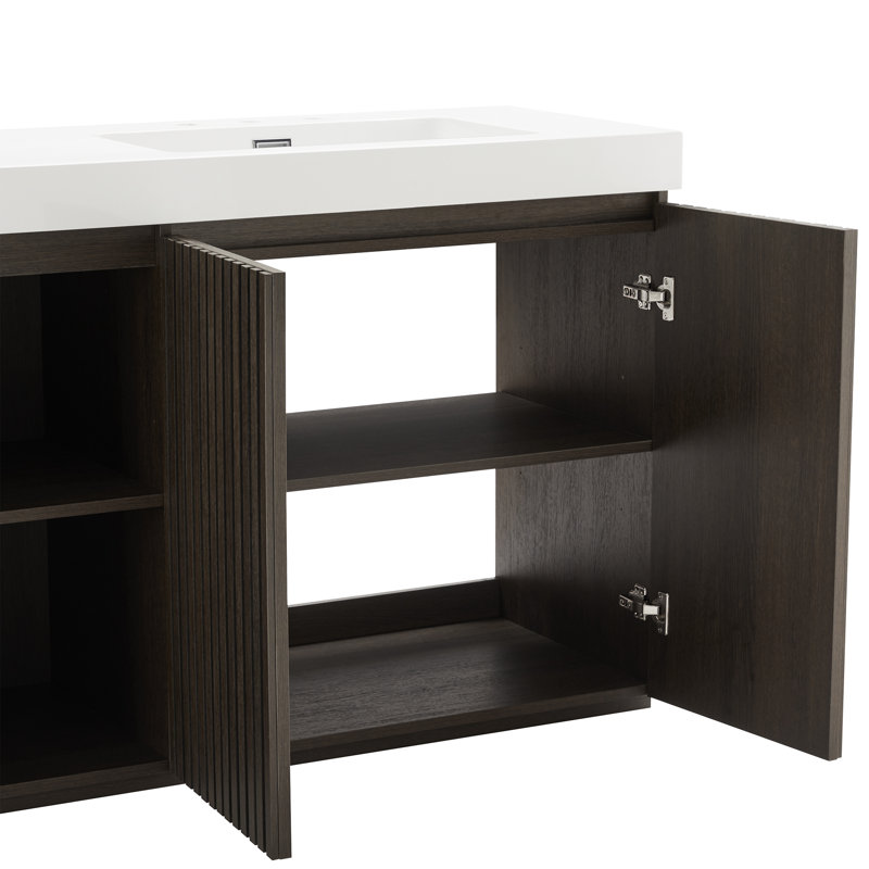 Meuble-lavabo double 72 po Modern