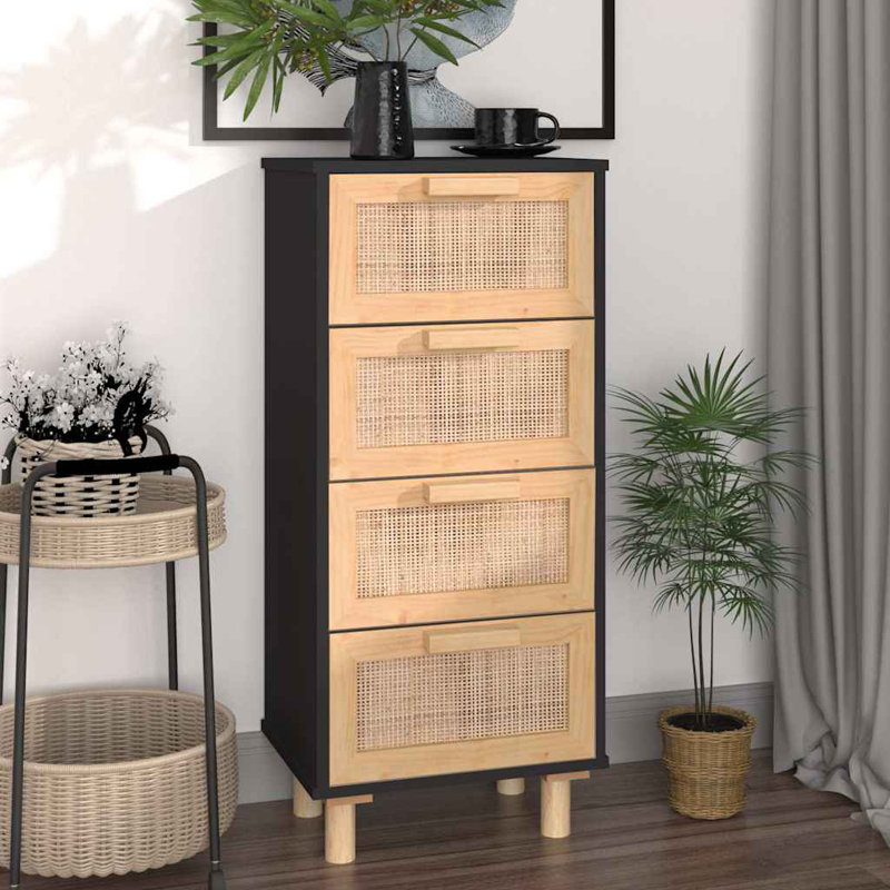 Eveline 40cm Sideboard, Black