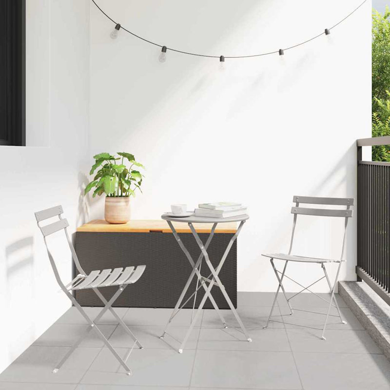 Patio Dining Side Chair, Beige