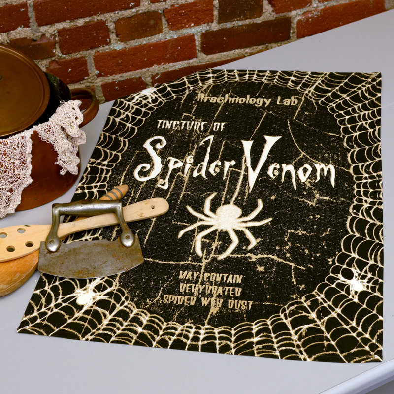 Torchon vintage halloween