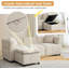 204cm Modular 3-Seater Corner Sofa with Movable Storage Ottoman and Scatter Cushions-1899021678