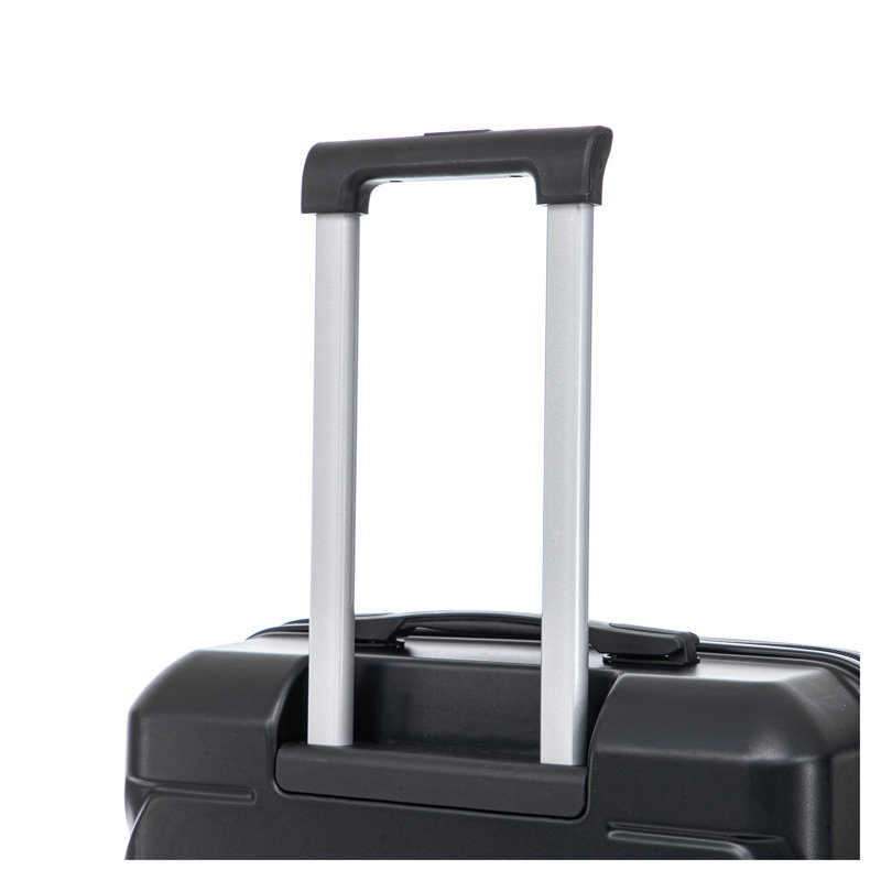 Ensemble de 3 valises rigides en ABS avec roulettes HIFINE TOURIST - 20 po, 24 po, 28 po - Noir
