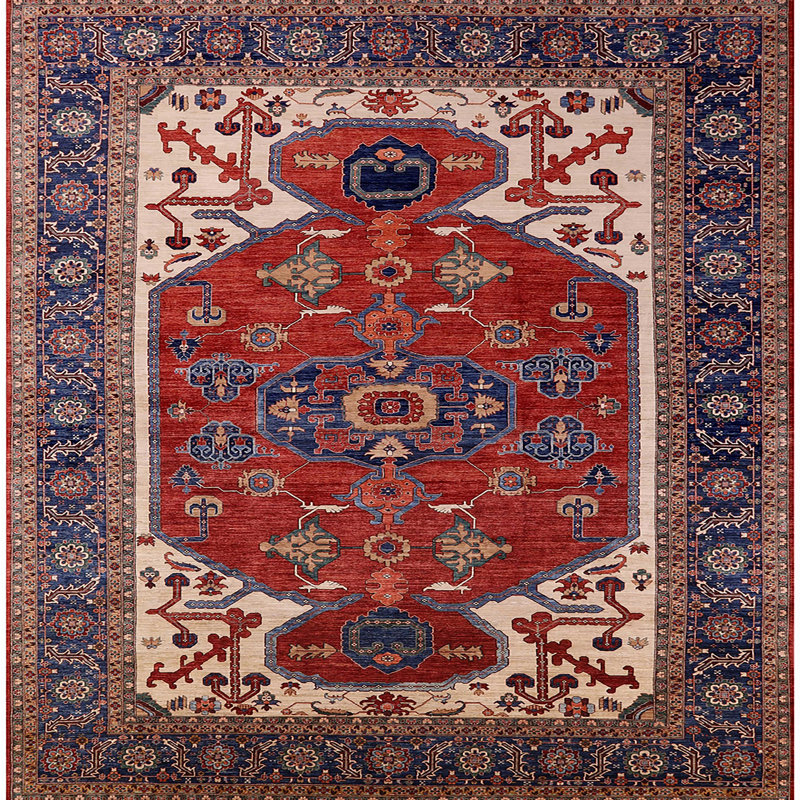 Oriental Indoor Rug, Square 8'