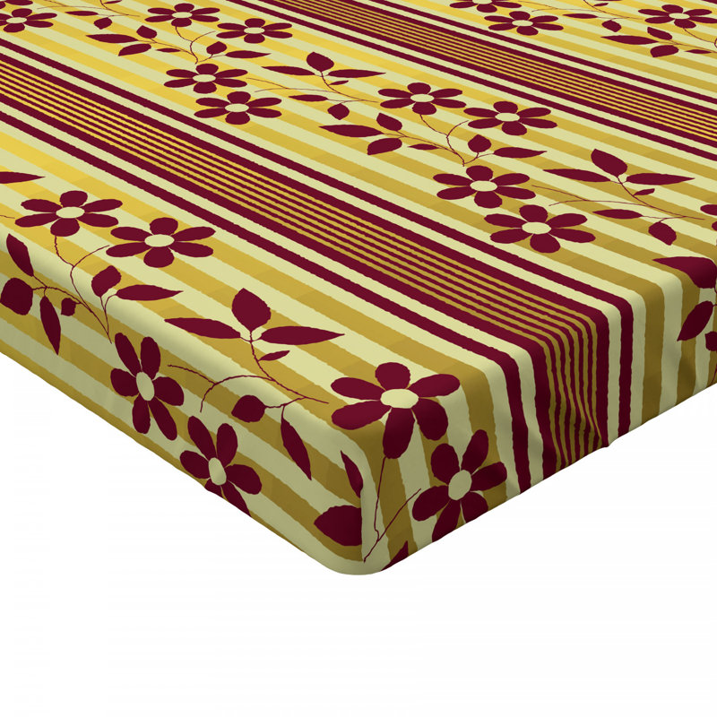 Drap-housse floral, Drap-housse simple TG