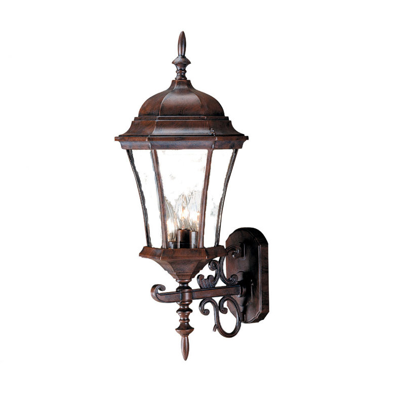 Francesca Lane Wall Light, Burled Walnut