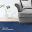 Tapis bleu Amberrae