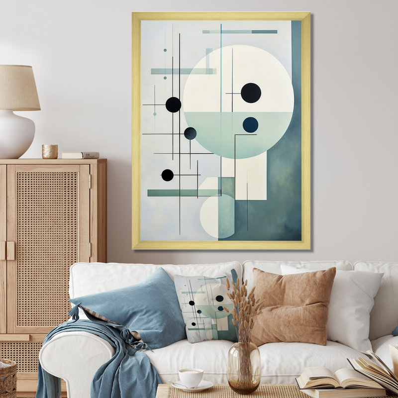 Impression sur toile Jahcere, H 44 po x l 34 po x P 1,5 po, Encadrement doré