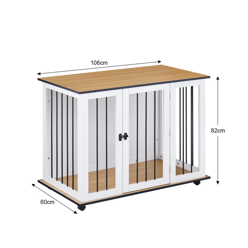 Manufactured Wood Portable Dog House