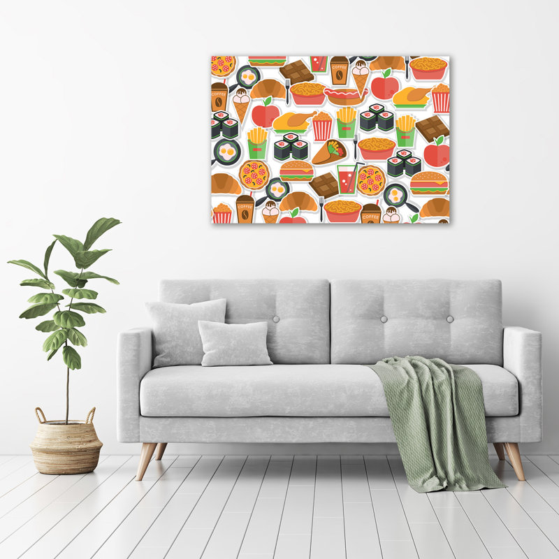 Fast Food - Wrapped Canvas Print
