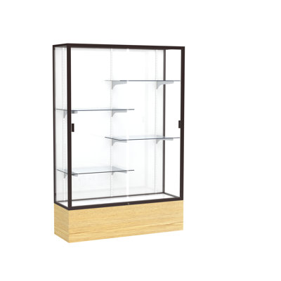 Reliant Series 72'' H x 48'' W Metal Trophy Display Case