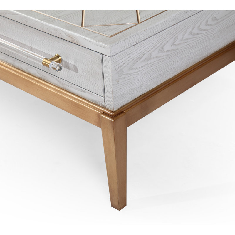 Perrine Single Coffee Table, Gray