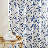  Floral Curtains for Living Room, Semi Sheer Linen Curtains Light Filtering Farmhouse Back Tab Rod Pocket Window Drapes,2 Panels-827451585-827451644