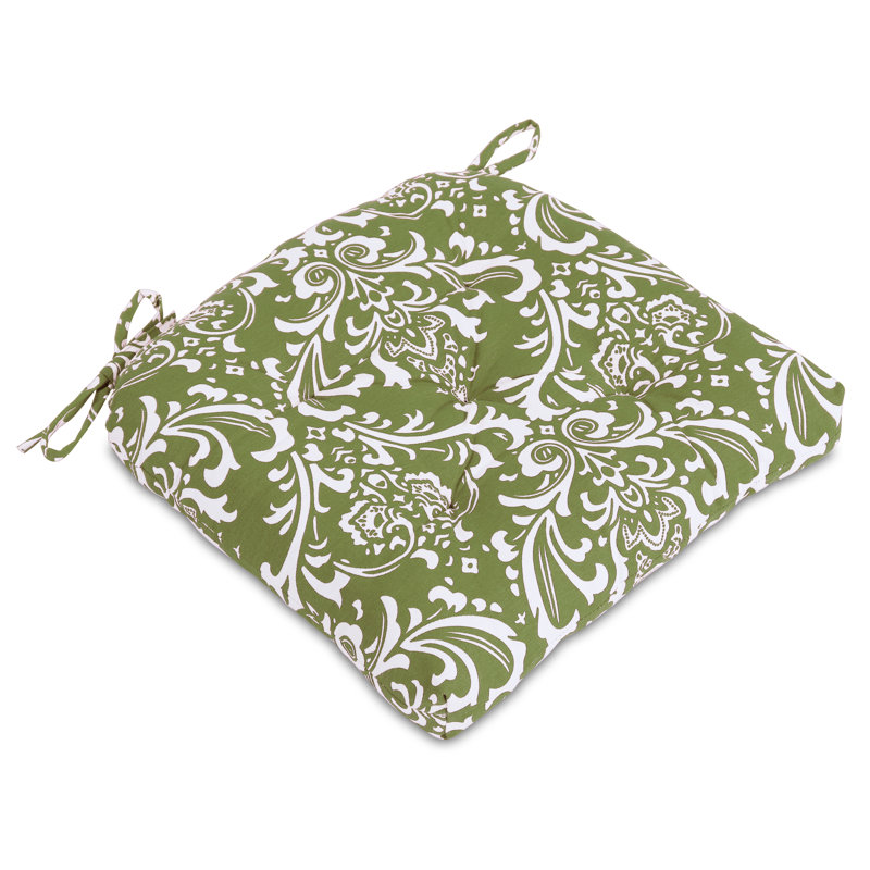 Outdoor Dining Chair Chair Pad, Sage