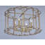 Lustre tambour 4 lumières de style bougie Eutha