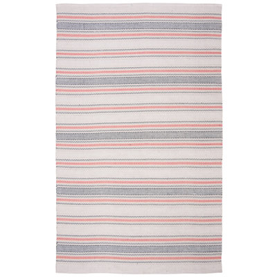 Breckenridge Hand Woven Cotton Striped Rug