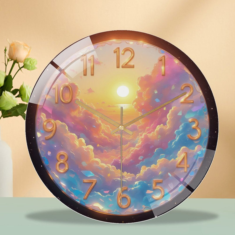 Horloge murale 12 po