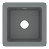 Lancaster™ 15" L x 15" W Single Bowl Fireclay Bar/Food Prep Undermount Kitchen Sink