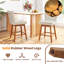 Chaises de bar 27 po avec pieds en bois d'hévéa-227147511-227147513