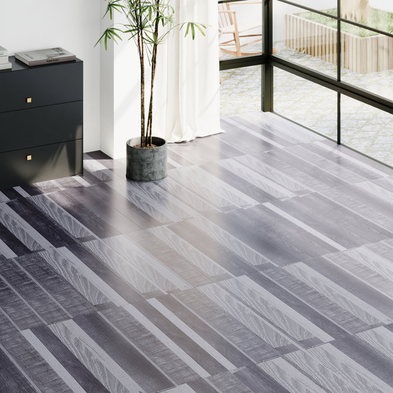 15.2cm W x 91.5cm L x 0.2cm Laminate Flooring