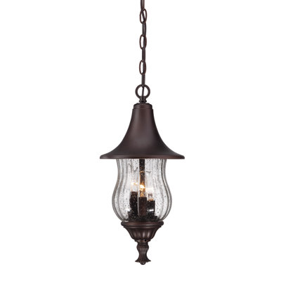 Lanterne suspendue d'extérieur 3 lumières Berriman