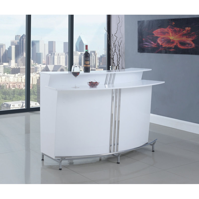 Bar avec rangement pour bouteilles de vin hajd