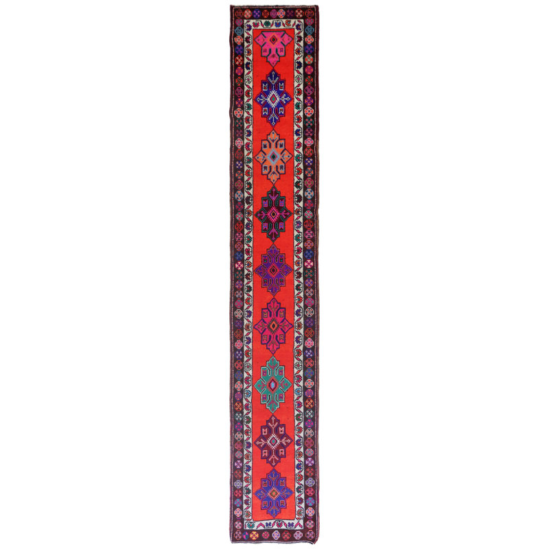 Vintage Turkish Village Rugs One-of-a-Kind Runner 2'10" X 15' Area Rug