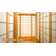 96'' W x 71'' H 6 - Panel Solid Wood Folding Room Divider