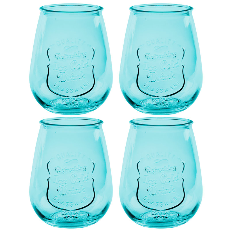 21oz. Stemless Wine Glass Set