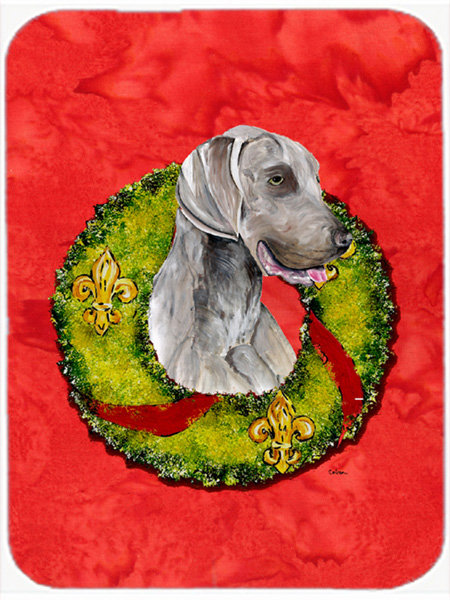 East Urban Home Weimaraner Glass Cutting Board