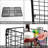 X-cosrack Foldable Cabinet Wall Mount Metal Wire Basket Organizer Pantry Basket With Handles - 3 Pack -16" X 9 1/2" X 6", Food Storage Mesh Bin For Kitchen Bathroom Laundry Closet Garage Patent Design