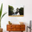 " White Church In Field " Painting Print