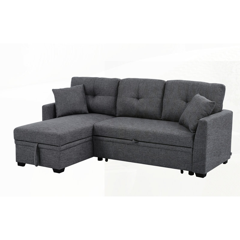 Ebern Designs Modular Sleeper Sectional Sofa - Wayfair Canada
