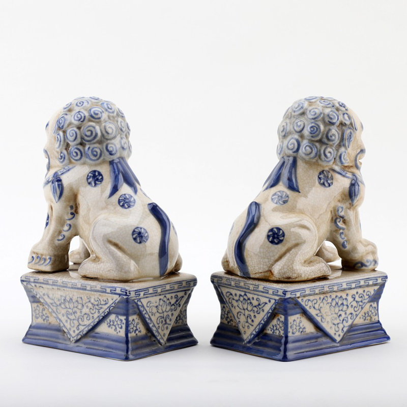 Animals Figurines & Sculptures, Cream, 7.5" H x 3.25" W x 4.5" D
