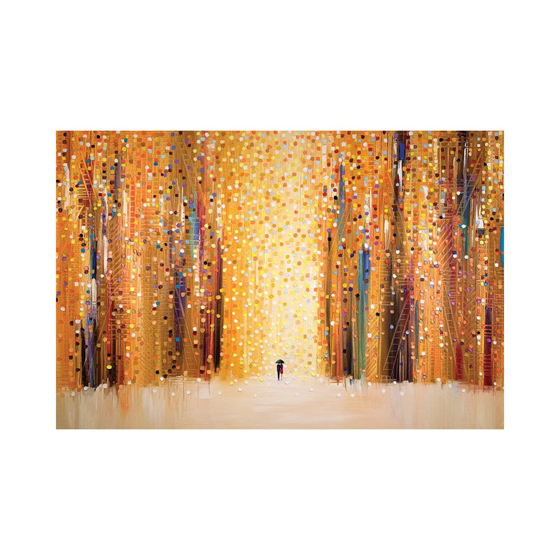 Sunset Dreams by Ekaterina Ermilkina - Painting on Canvas, 66.04 cm H x 45.72 cm W x 1.91 cm D, Wrapped Canvas