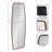 Creason Wood Rectangle Mirror-533557042-533557040