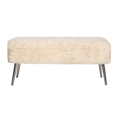 Banc de rangement rembourré Kristell