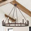 Campo 12-Light Waggon Wheel Chandelier