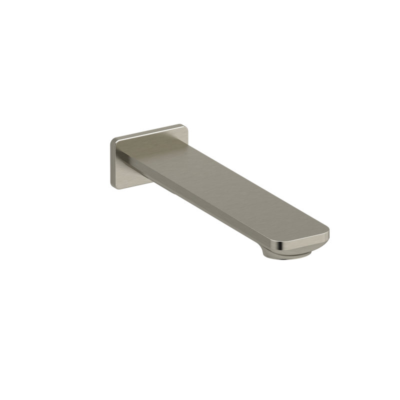Equinox Wall Mount Tub Spout, Brushed Nickel