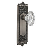 Egg & Dart Plate with Chateau Door Knob