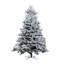 Arbre de Noël pin floqué-1426264062