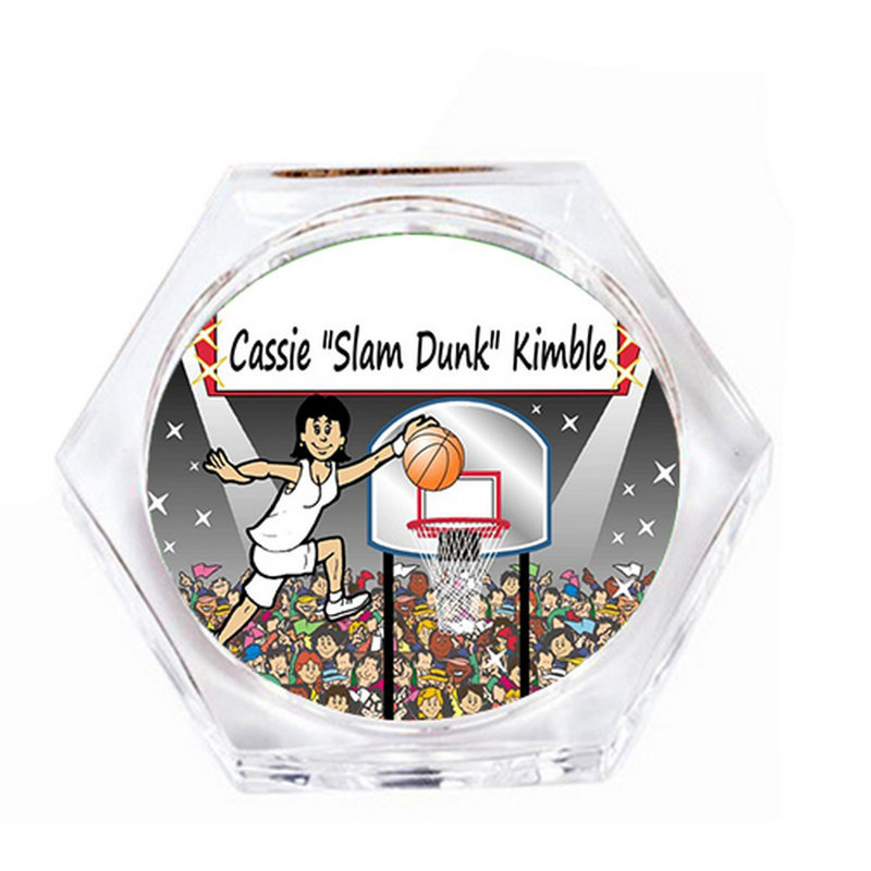 Sous-verre de l’équipe basket player
