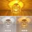 Aithen Crystal Flush Mount