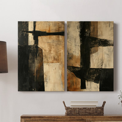 ABSTRACT Series CCCLV-Premium Gallery Wrapped Canvas -Ready to Hang
