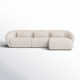 Anson 3 - Piece Upholstered Modular Sectional
