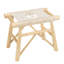Cafferkey Solid Wood Accent Stool